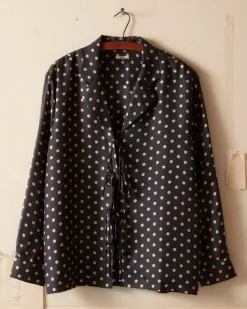 Shirts<BODE Polka Dot Micro Tie Long Sleeve Shirt