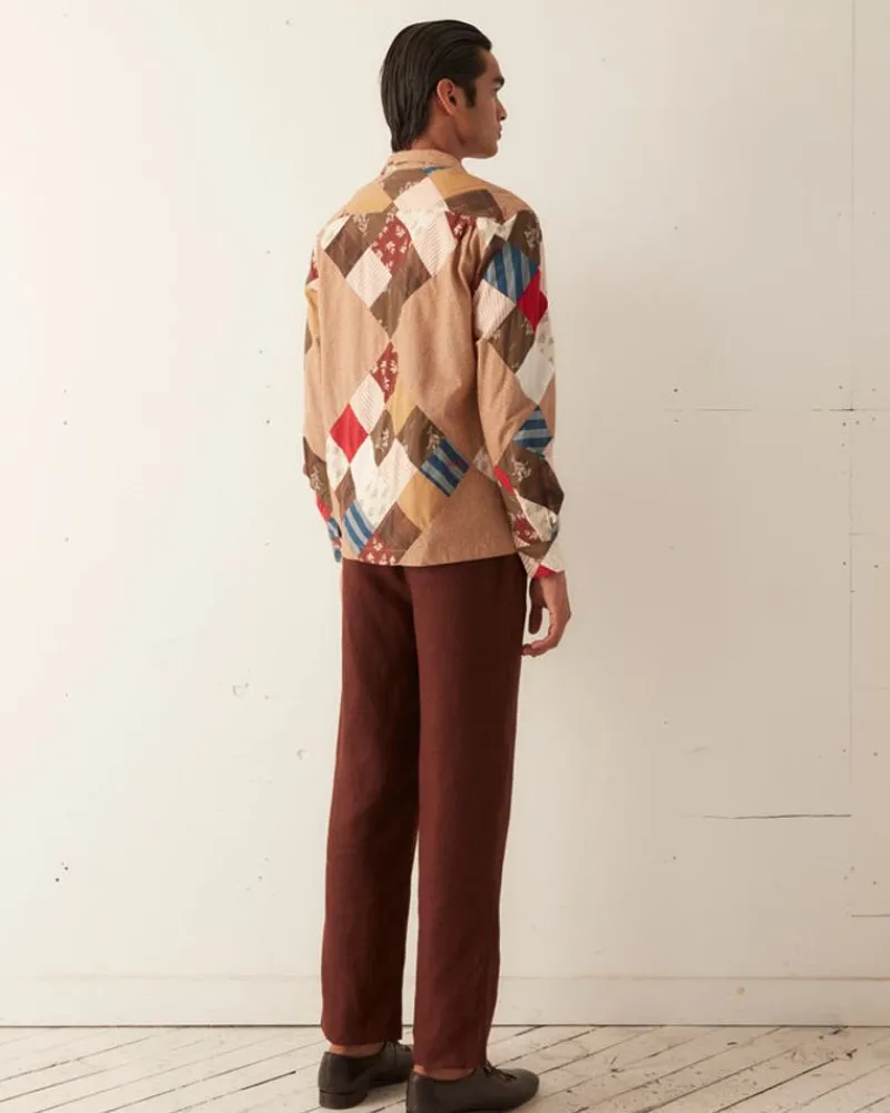 Shirts<BODE Pony Calico Quilt Shirt