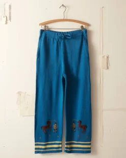 Knitwear<BODE Pony Lasso Pant Blue