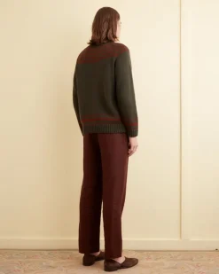 Knitwear<BODE Pony Lasso Sweater Multi Green