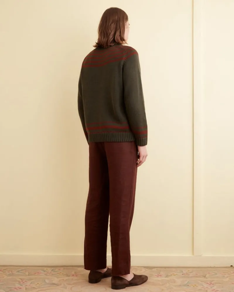Knitwear<BODE Pony Lasso Sweater Multi Green