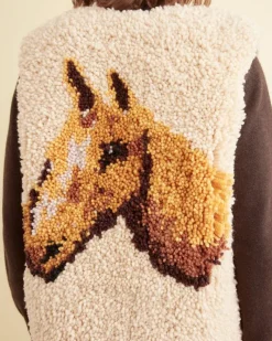 Outerwear<BODE Pony Tapestry Vest Tan