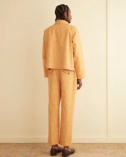 Outerwear<BODE Pooch Jacket Yellow/White