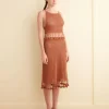 Dresses<BODE Posy Crochet Dress Brown