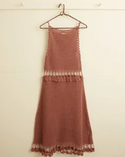 Knitwear<BODE Posy Crochet Dress Brown