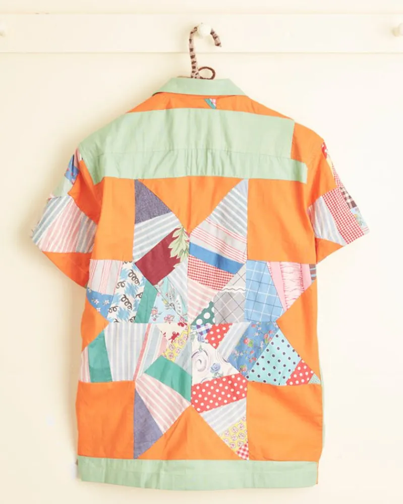 Shirts<BODE Potpourri Frame Short Sleeve Shirt - Xxs Multi