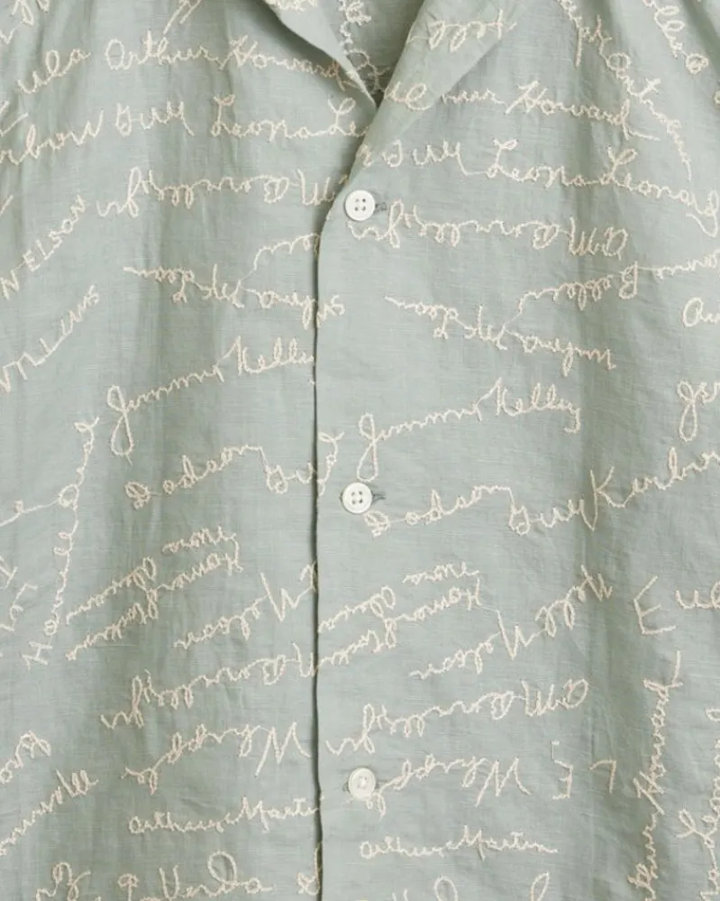 Shirts<BODE Powder Signature Short Sleeve Shirt