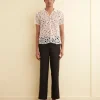 Shirts<BODE Primrose Lace Short Sleeve Shirt White