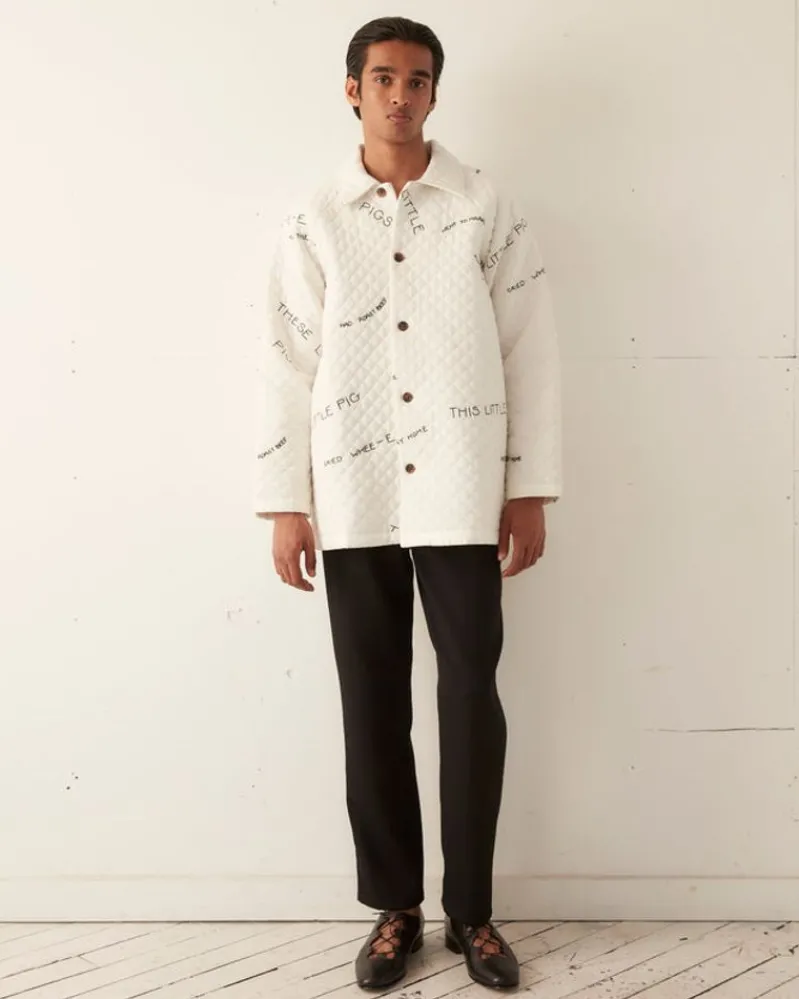 Outerwear<BODE Quilted Little Pigs Jacket