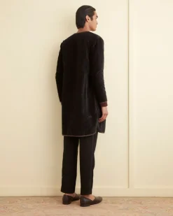 Outerwear<BODE Quilted Velvet Liner Coat