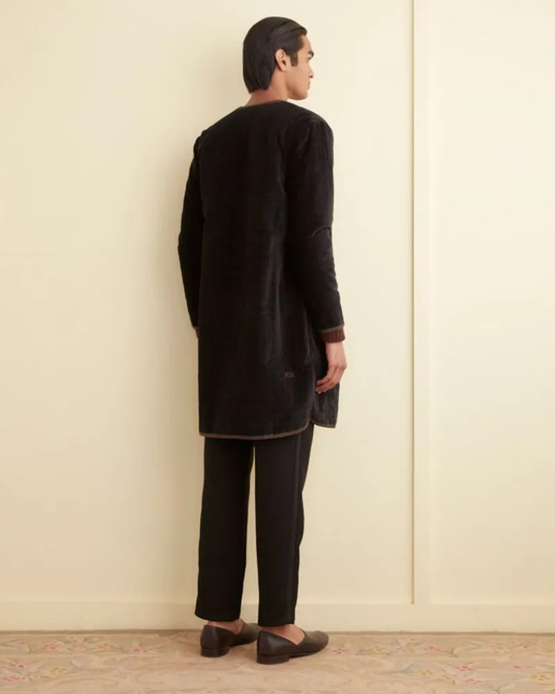 Outerwear<BODE Quilted Velvet Liner Coat