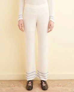 Knitwear<BODE Quincy Stripe Joggers Cream