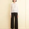 Knitwear<BODE Quincy Stripe Polo Cream