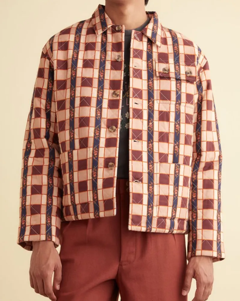 Outerwear<BODE Reversible Bouquet Cloth Quilt Jacket Multi
