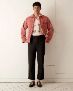 Outerwear<BODE Reversible Duo Waffle Jacket - Red