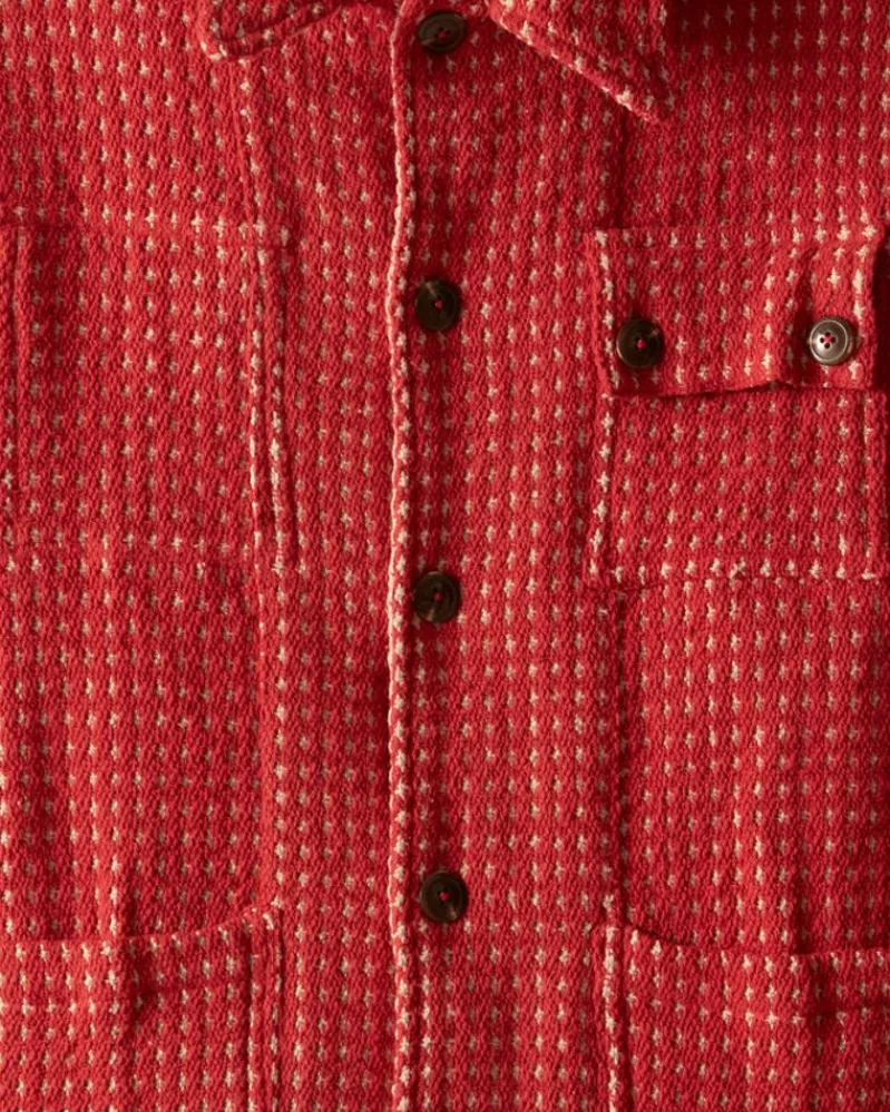 Outerwear<BODE Reversible Duo Waffle Jacket - Red