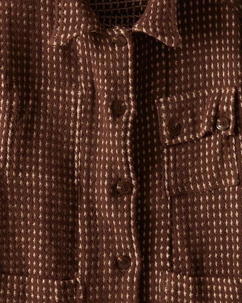 Outerwear<BODE Reversible Duo Waffle Jacket - Brown