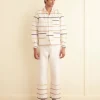 Shirts<BODE Rickrack Stripe Long Sleeve Shirt Ecru/Multi