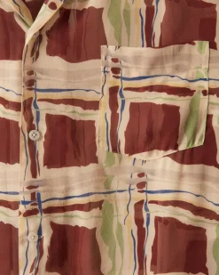 Shirts<BODE Ripple Plaid Long Sleeve Shirt