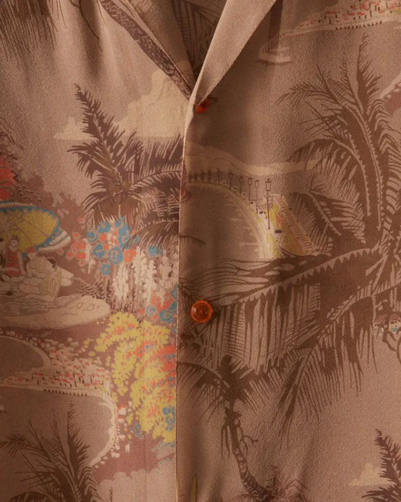 Shirts<BODE Riviera Print Long Sleeve Shirt