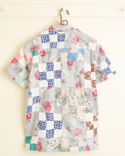 Shirts<BODE Rose Checkerboard Short Sleeve Shirt Multi