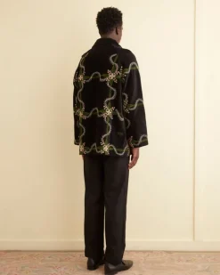Outerwear<BODE Rosemallow Jacket Black