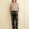 Trousers & Pants<BODE Rosemallow Trousers Black