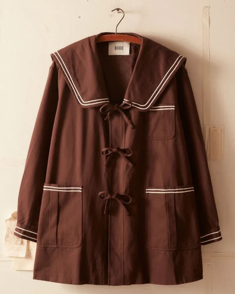 Outerwear<BODE Sailor Coat - Brown