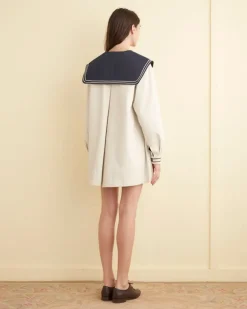 Outerwear<BODE Sailor Coat - Cream/Navy