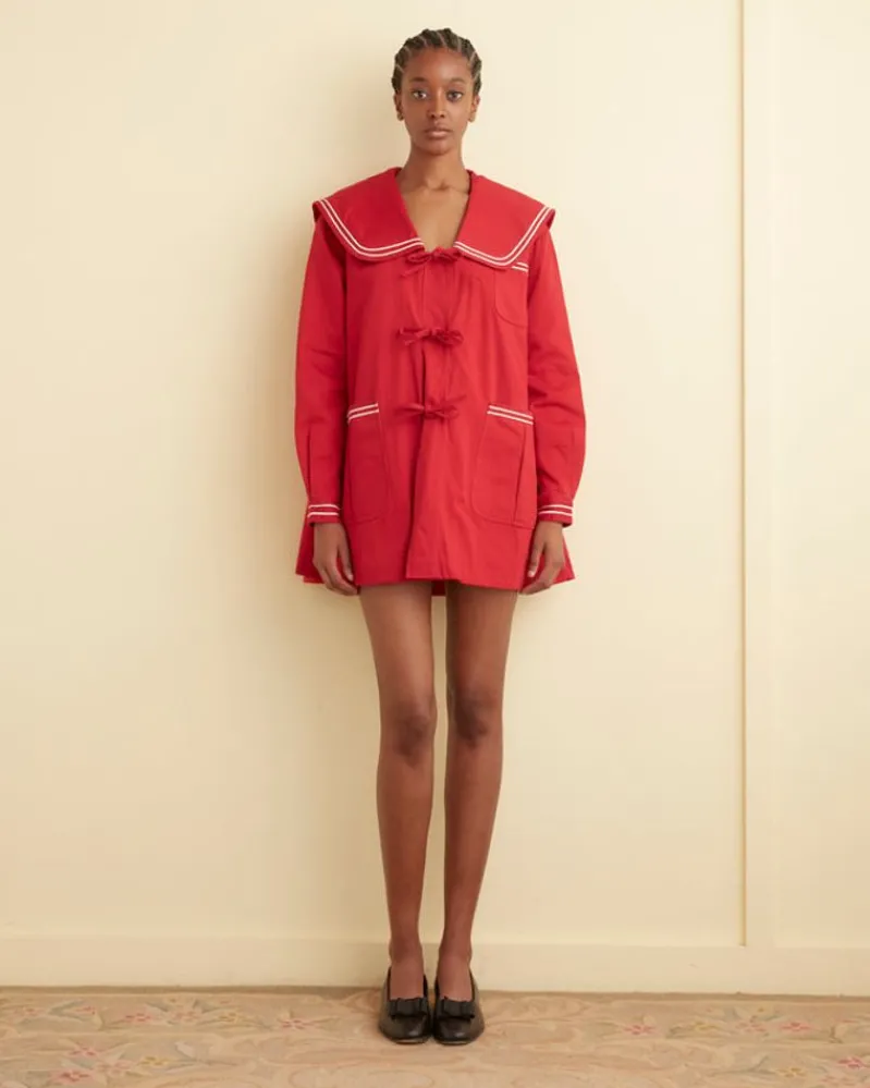 Outerwear<BODE Sailor Coat - Red