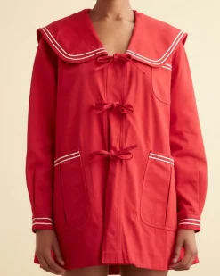 Outerwear<BODE Sailor Coat - Red
