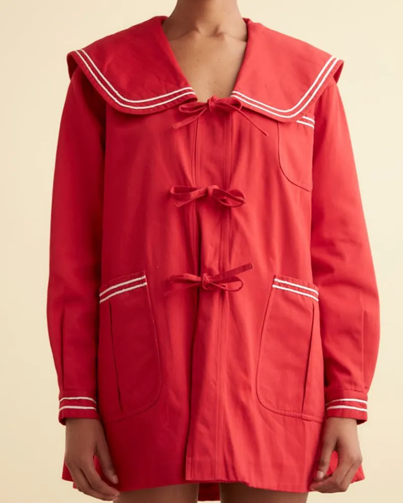 Outerwear<BODE Sailor Coat - Red