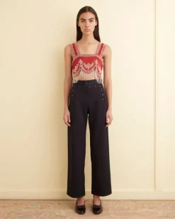 Trousers & Pants<BODE Sailor Trousers Midnight