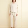 Trousers & Pants<BODE Scalloped Acorn Pajama Pants Cream