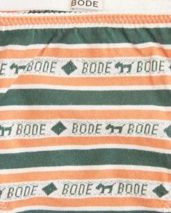 Underpinnings<BODE Scottie Jacquard Briefs Green/Orange