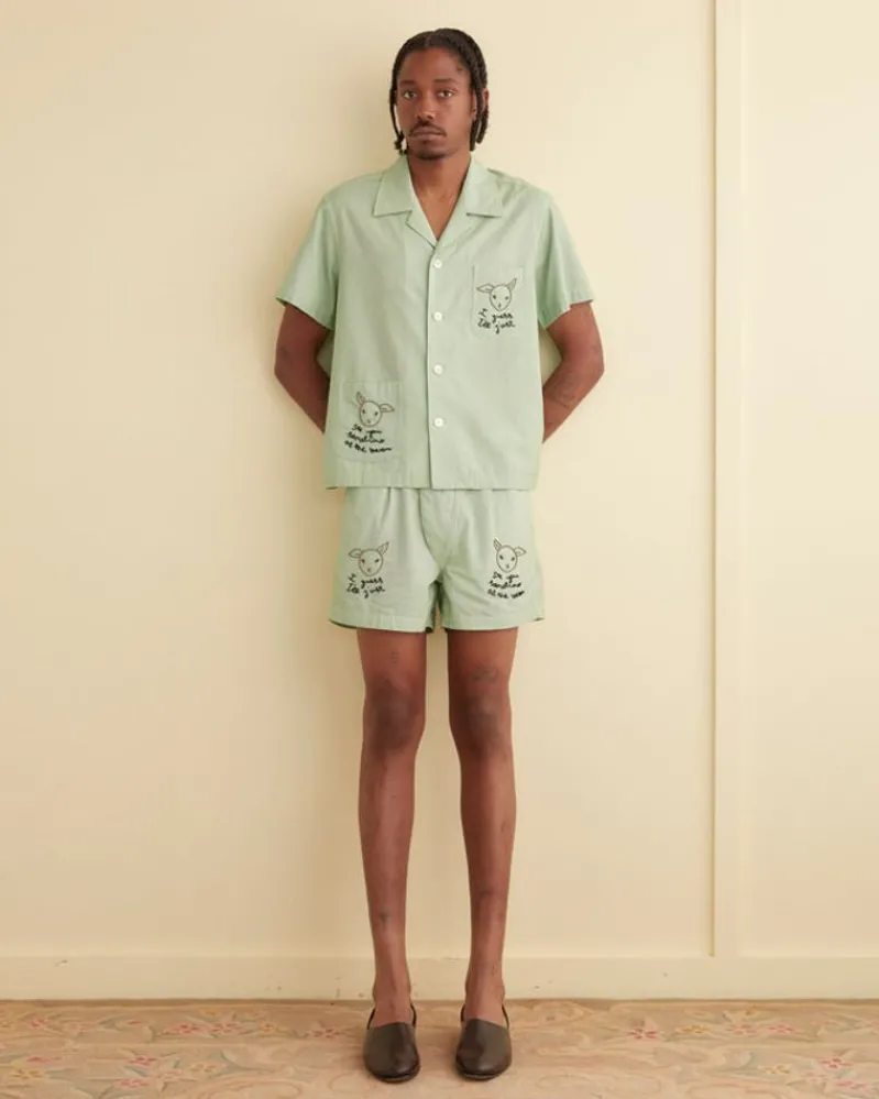 Shorts<BODE See You At The Barn Boxers White/Green