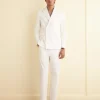 Outerwear<BODE Seersucker Double-Breasted Suit Jacket White