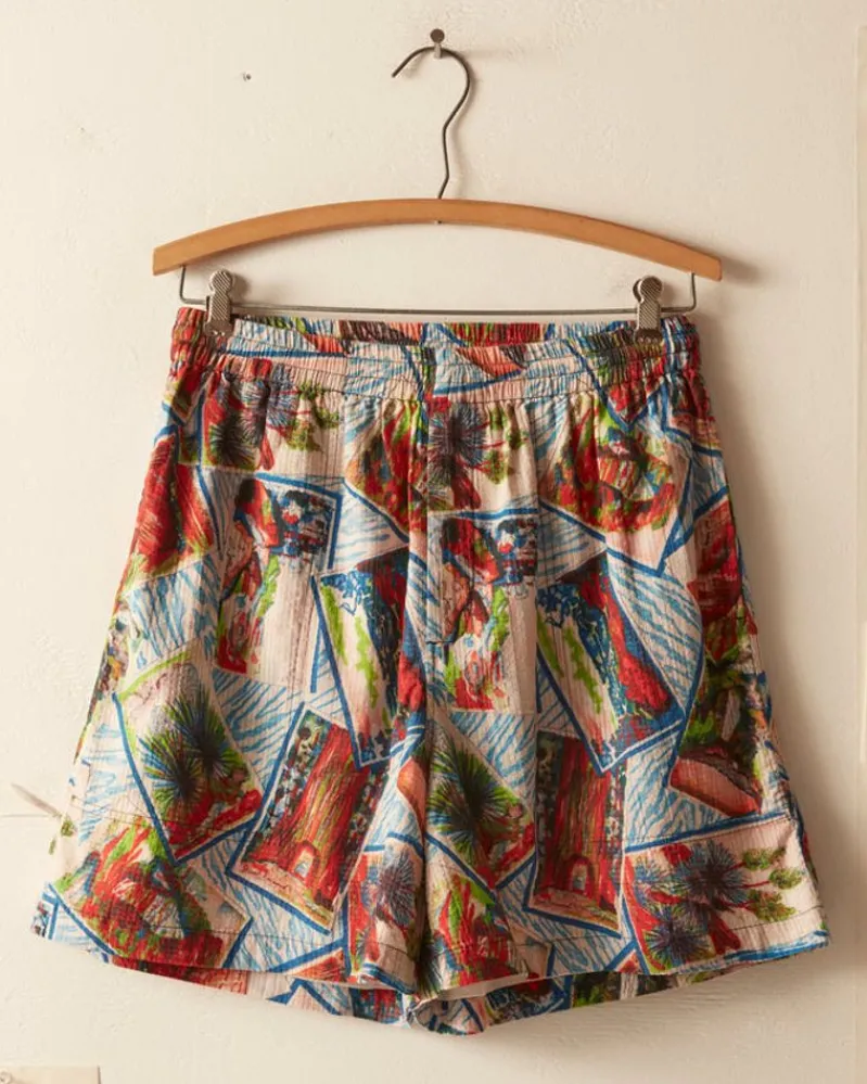 Shorts<BODE Seersucker Postcard Shorts