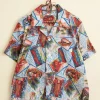Shirts<BODE Seersucker Postcard Short Sleeve Shirt