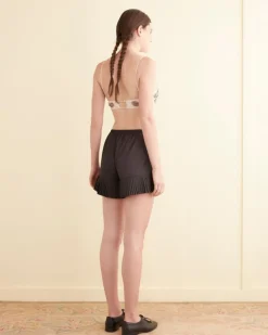 Tops<BODE Sequin Sunset Lily Bra Cream