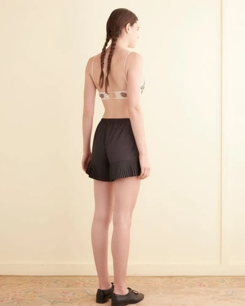 Tops<BODE Sequin Sunset Lily Bra Cream