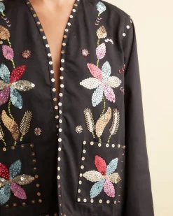 Outerwear<BODE Sequined Pinwheel Jacket