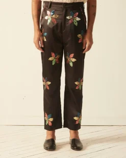 Trousers & Pants<BODE Sequined Pinwheel Trousers