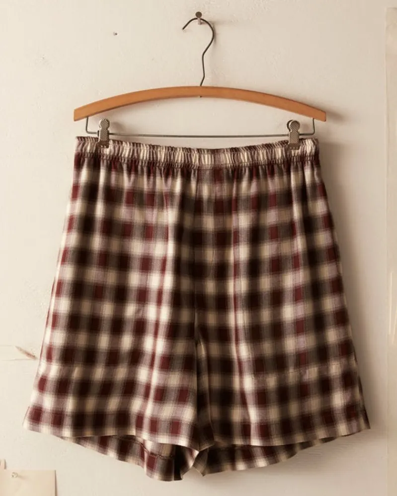 Shorts<BODE Shadow Plaid Rugby Shorts