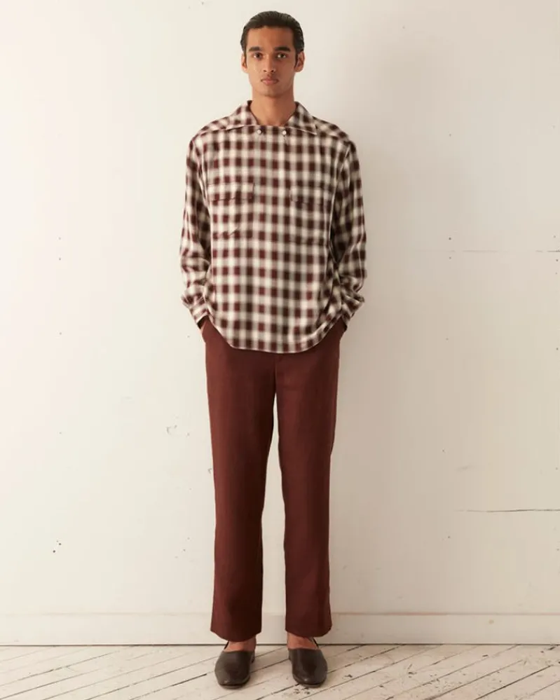 Shirts<BODE Shadow Plaid Wrenn Shirt