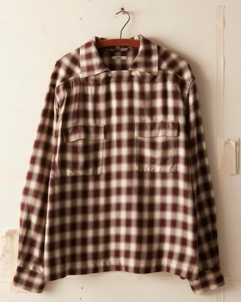 Shirts<BODE Shadow Plaid Wrenn Shirt