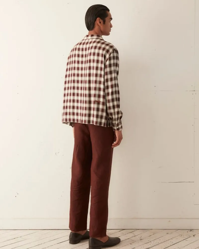 Shirts<BODE Shadow Plaid Wrenn Shirt