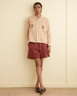 Shirts<BODE Ship Applique Long Sleeve Shirt