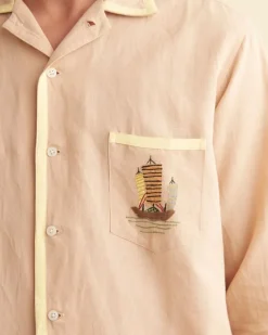 Shirts<BODE Ship Applique Long Sleeve Shirt