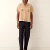 Shirts<BODE Ship Applique Short Sleeve Shirt